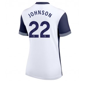 Tottenham Hotspur Brennan Johnson #22 Hemmatröja Kvinnor 2024-25 Kortärmad